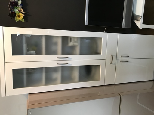 超美品 食器棚