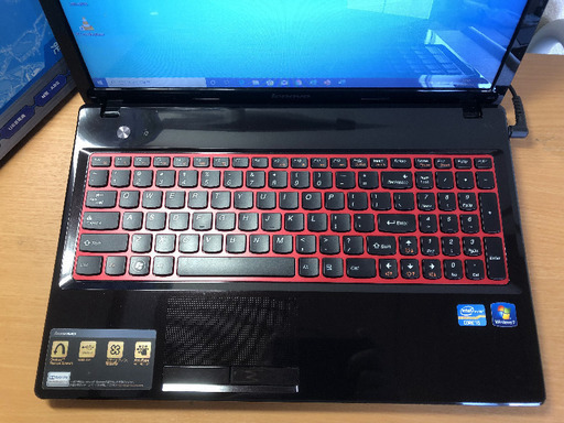 受付けを一時ストップ致します。中古 lenovo G580 ノートパソコン Core i5 2.50GHz　 新品SSD240GB   8GBメモリ キーボード新品に交換しました。動作良好
