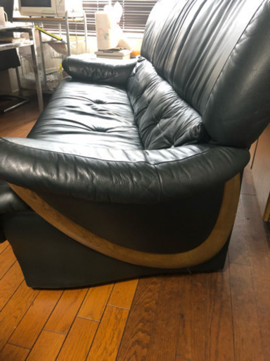 本革高級ソファ