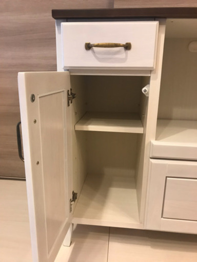 【美品】キッチンボード(レンジ台)
