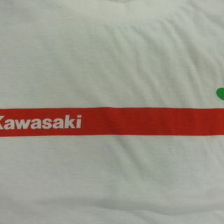 新品 カワサキのＴシャツ kawasaki バイク モトクロス サイズフリー 2枚セットの画像