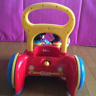 ディズニー 手押し車の画像