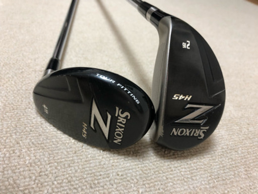 スリクソンH45 UT二本セットヘッドカバー有