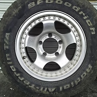 15インチ 5穴 139.7 ジムニー ★15×7J ET-13 PCD139.7 5穴  ハブ径:約108mm  5本セット ★
