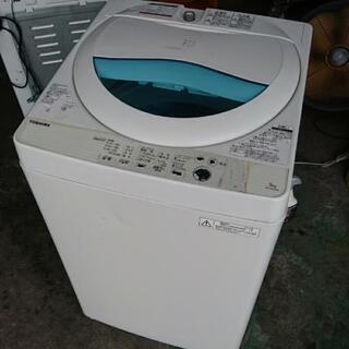 取引中☆TOSHIBA全自動洗濯機5kg2017年製