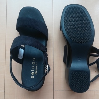 通販生活　リーガルコーポレーション 洗えるサンダル　23.0～23.5cmの画像