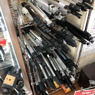 カメラ用三脚 入荷！夏休みはカメラと三脚で！