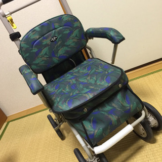 美品 老人車 シニア シルバーカー 手押し 車