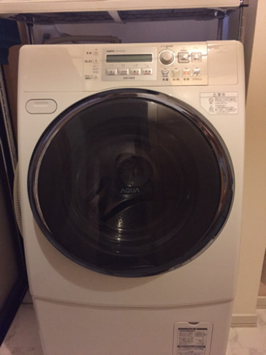 ［商談中］江別市 ドラム式洗濯機 AWD-AQ4000-R 2009年製