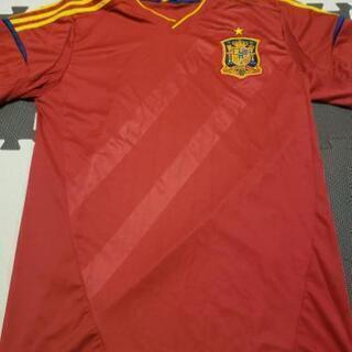【中古：美品】スペイン代表　ユニフォーム　サッカー　フットサル　...