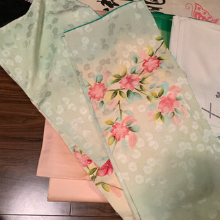 リメイク用 正絹着物 浴衣 6枚セットの画像