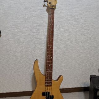 【初心者応援】ベース（カバー、中古アンプ、シールドつき）の画像