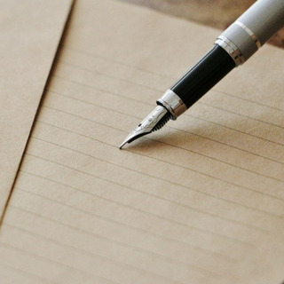 見本に沿って「手紙を代筆する」作業を手伝っていただけませんか？