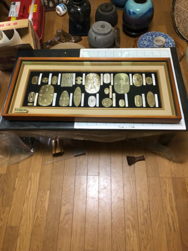 小判の置物［額］