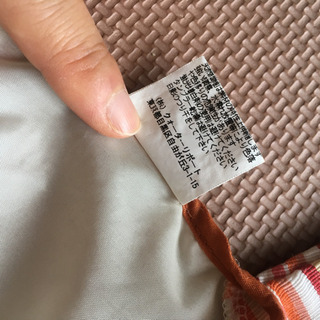 着るエプロン 使用回数5回程度の画像