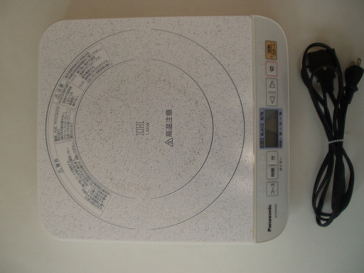 panasonic  　IH調理器　値引き可 品番　KZ-PH30P　取扱説明書付き（製造番号90901K）
