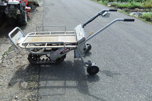 バッテリー新品交換！三菱 運搬車 MKI-80 クローラ バッテリー 電動車 くろ助