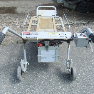バッテリー新品交換！三菱 運搬車 MKI-80 クローラ バッテリー 電動車 くろ助 の画像