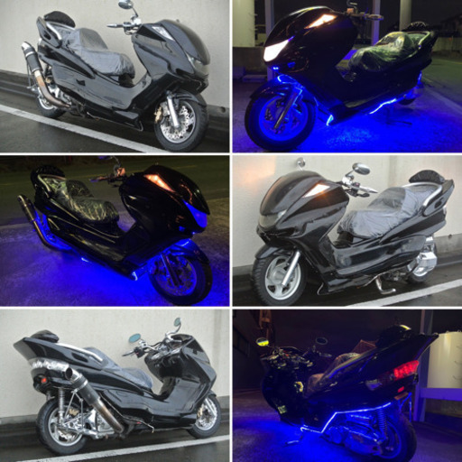 【YAMAHA マジェスティ】チョップフェイスマスク！！