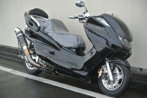 【YAMAHA マジェスティ】チョップフェイスマスク！！