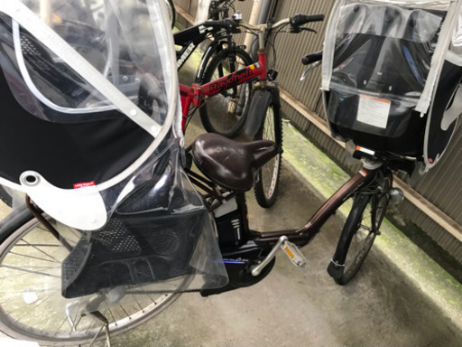 YAMAHA PAS little more 前後子供乗せ電動自転車