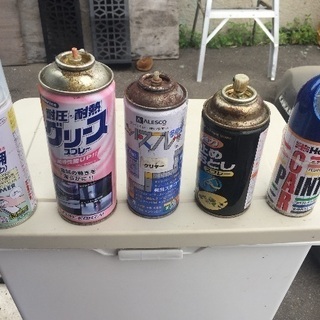 缶スプレー まとめて。オマケ有りの画像