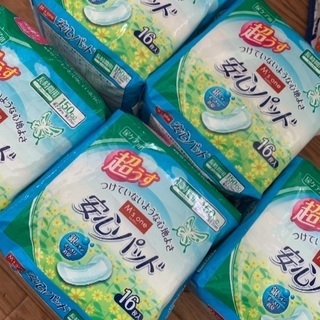 新品未開封✨尿パッド✨尿ケア✨超薄タイプ16枚×5パック