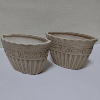 花器 2個セット 蔦柄