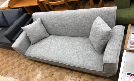 【展示品★美品】3人掛けソファ リクライニング付き