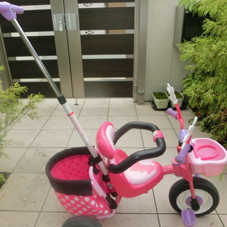 アイデス カーゴサンシェード ミニーマウス　三輪車　