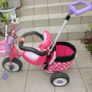 アイデス カーゴサンシェード ミニーマウス　三輪車　の画像