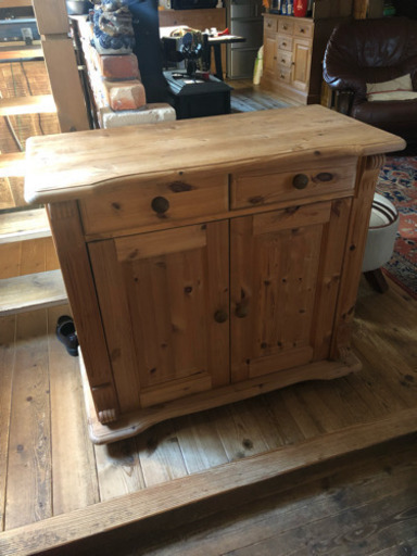 パイン キッチンカウンター