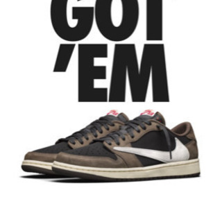 NIKE AIR JORDAN 1 LOW  travis scott