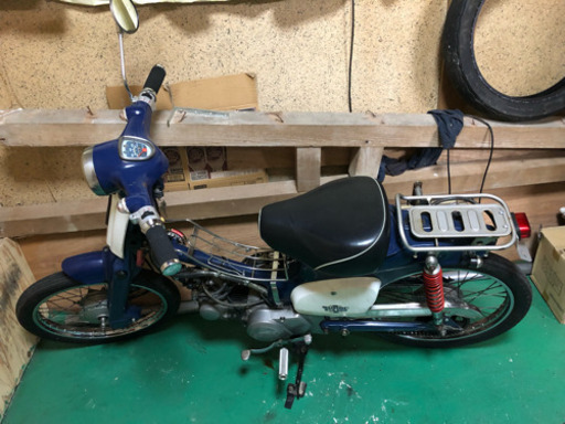 即乗り☆カブ 50 老舗のおっちゃん 作り上げ☆ GIVI（リア）ボックス付けます！