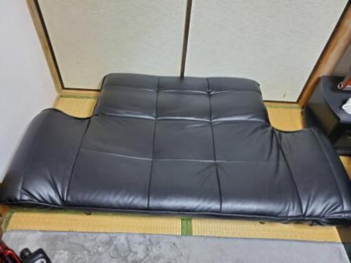 【取引相手様確定済】リクライニングソファ 黒