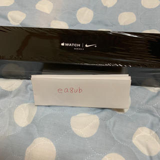 Applewatch  serise3Nike+(GPS)42㎜シルバーの画像