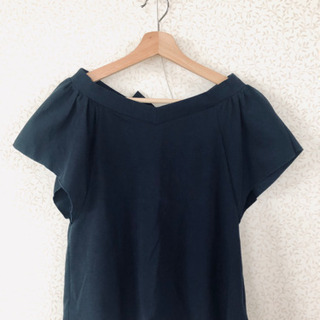 ワールド Coutur brooch カットソー トップス ブラウス
