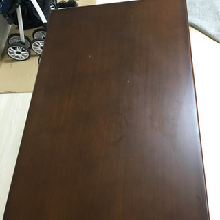 折りたたみ式デスク&チェアセットの画像