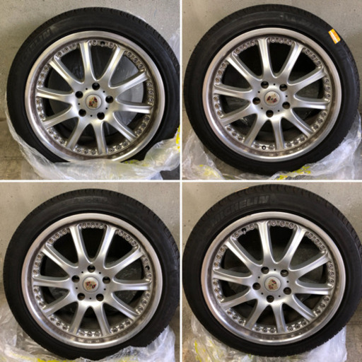 RH EU製 ポルシェ カイエン MICHELINタイヤ 20インチ 275 40 R20