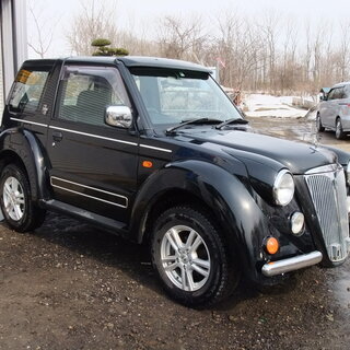 三菱　パジェロ　ジュニア　フライングパグ　4WD　AT　2年車検付　9.7万Km　修復歴無し　希少車の画像