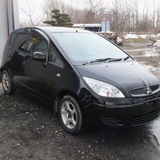 三菱　コルト　4WD　AT 2年車検付　平成16年　10.5万Km　黒の画像