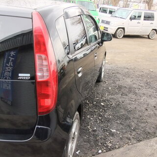 三菱　コルト　4WD　AT 2年車検付　平成16年　10.5万Km　黒の画像