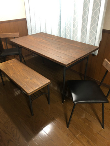 アイアンテーブルセット
