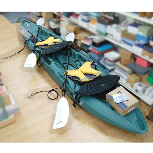 カヤック POINT 65°N Tequila! テキーラ タンデム 3分割 グリーン シート・アンカー等 付属品多数 札幌市 清田区 平岡