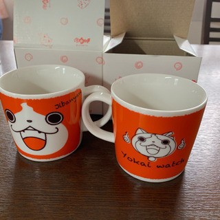 妖怪ウォッチマグカップ2個セット