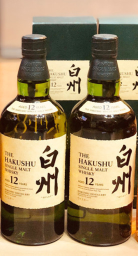 ★未開封★ 箱付き！サントリー白州12年 2本セット