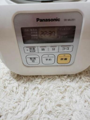 炊飯器 3合炊き