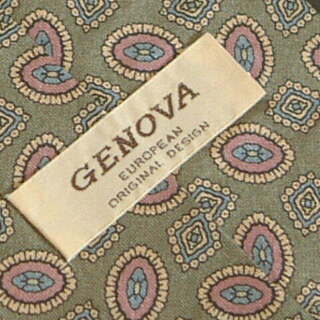★有名ブランド ネクタイ ⑧★GENOVA EUROPEAN★usedにて使用感有り★送料込み★の画像