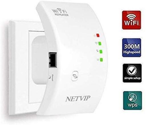 【新品未使用】NETVIP WiFi 無線LAN中継機 Wi-FiレンジエクステンダWifiブースター信号増幅器 リピータ/AP 2モード 2.4GHz 300Mbpsに対応コンセント直挿しモデル\n\n