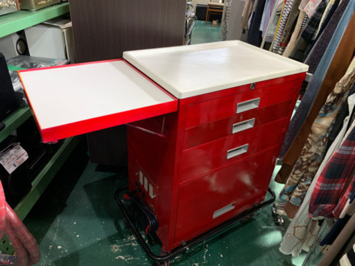 アトム エマージェンシカート E-1 救命救急 ツールワゴン 中古 鍵無し